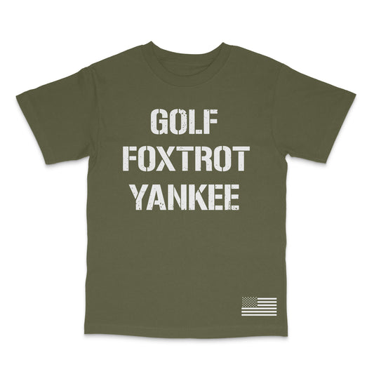 Golf Foxtrot Yankee T-Shirt