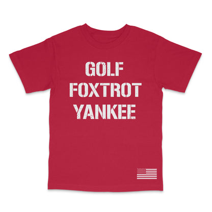 Golf Foxtrot Yankee T-Shirt